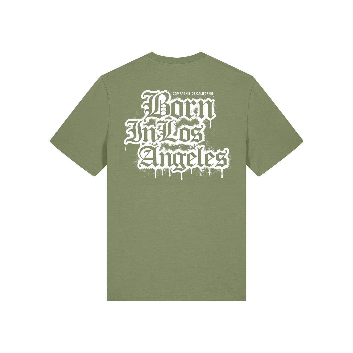 SS26 KIDS T-SHIRT MANCHES COURTES BORN KAKI CLAIR