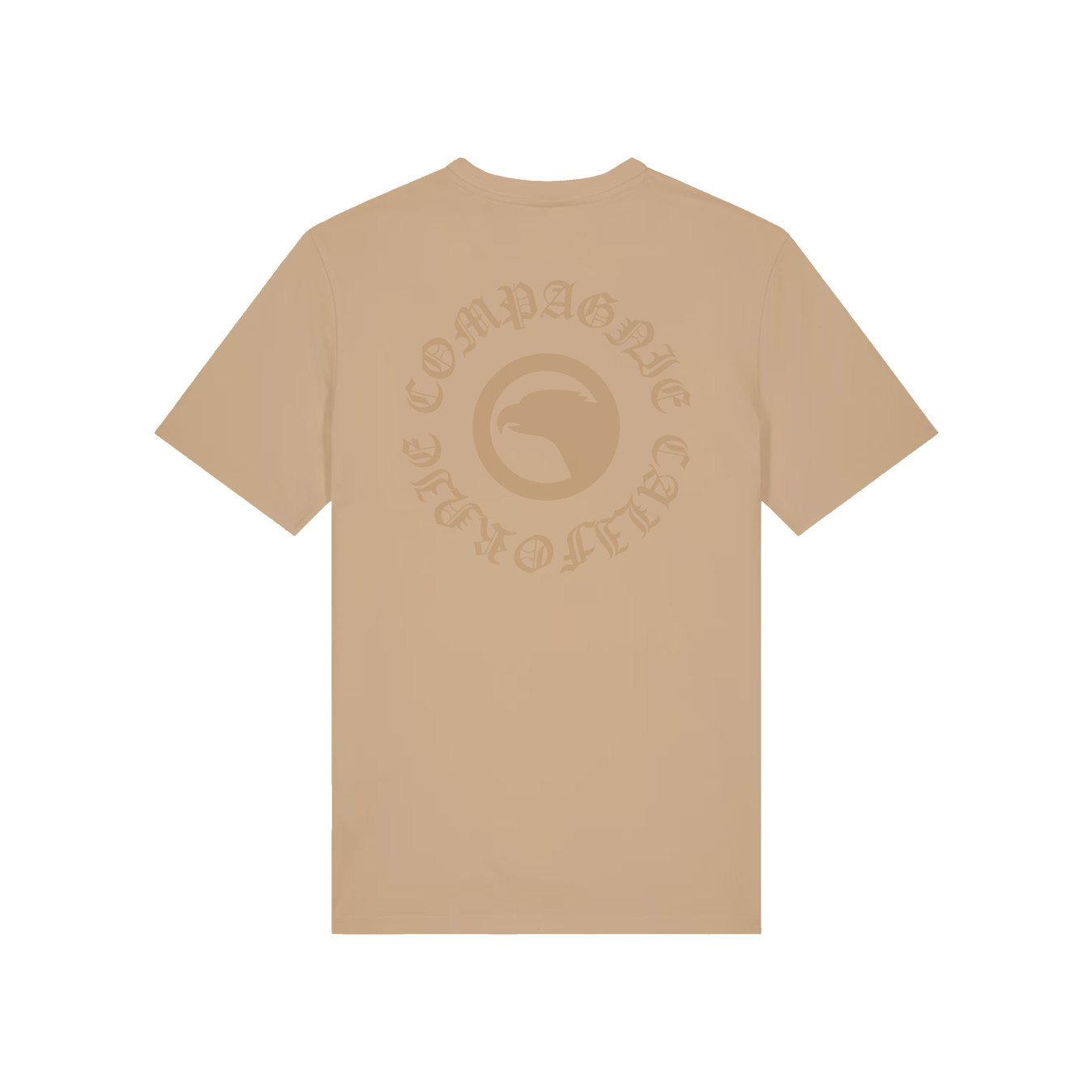SS26 KIDS T-SHIRT MANCHES COURTES EMBOSS BEIGE
