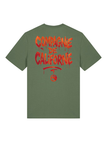 T-shirt Graph kaki foncé enfant Compagnie de Californie - photo 1