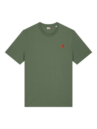 SS26 KIDS T-SHIRT MANCHES COURTES GRAPH KAKI FONCÉ