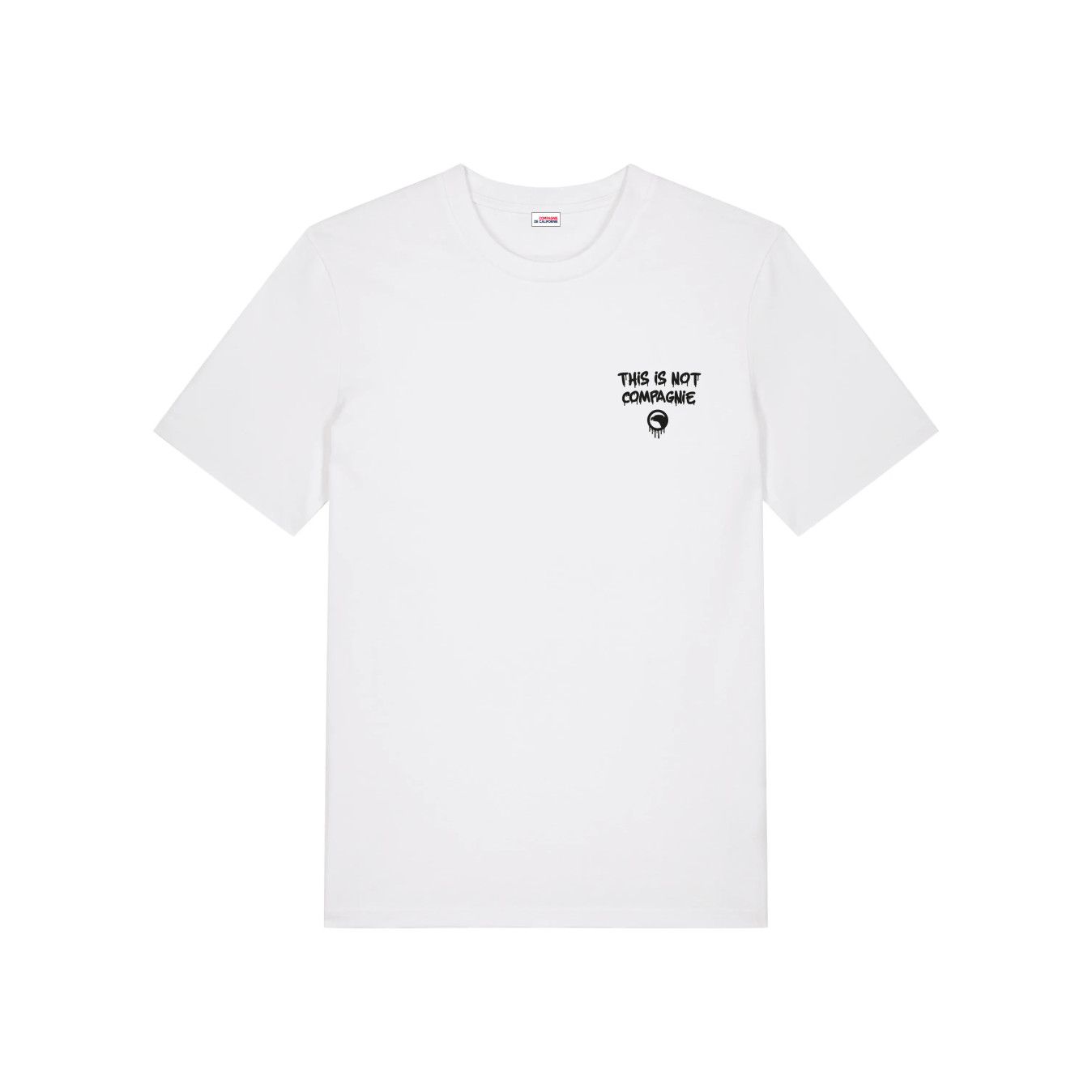 T-shirt This Is Not blanc enfant Compagnie de Californie - photo 2