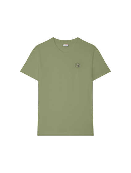 T-shirt Brodé kaki clair enfant Compagnie de Californie