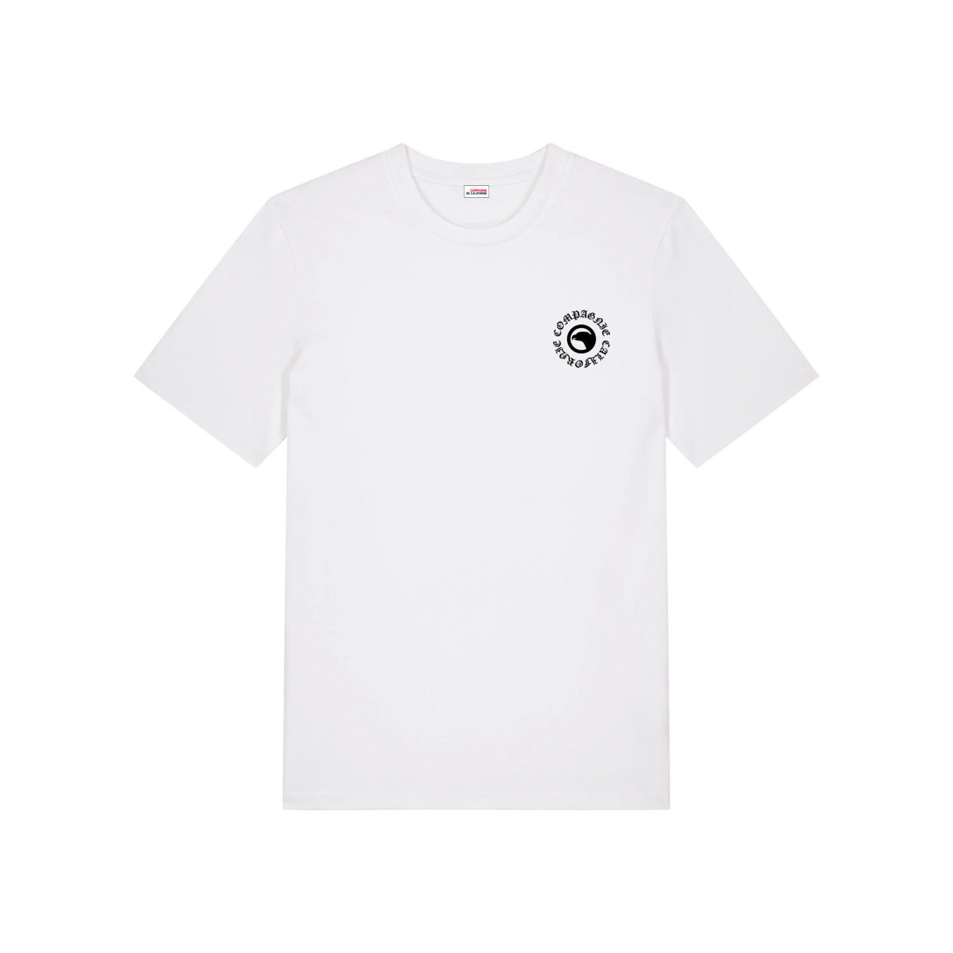T-shirt Emboss blanc Compagnie de Californie - photo 2