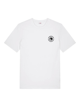 T-shirt Emboss blanc Compagnie de Californie - photo 2