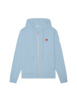 SS26 KIDS SWEAT ZIP GRAPH BLEU CIEL