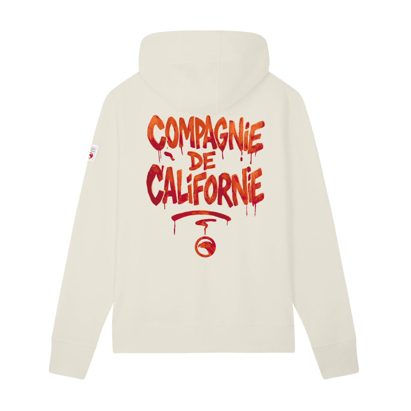 SS26 KIDS SWEAT ZIP GRAPH OFF WHITE