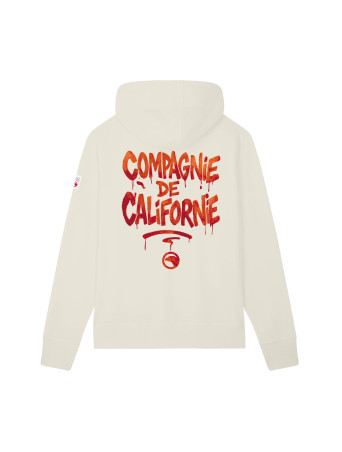 Sweat zippé Graph blanc cassé enfant Compagnie de Californie - photo 1