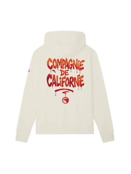 Sweat zippé Graph blanc cassé Compagnie de Californie - photo 1