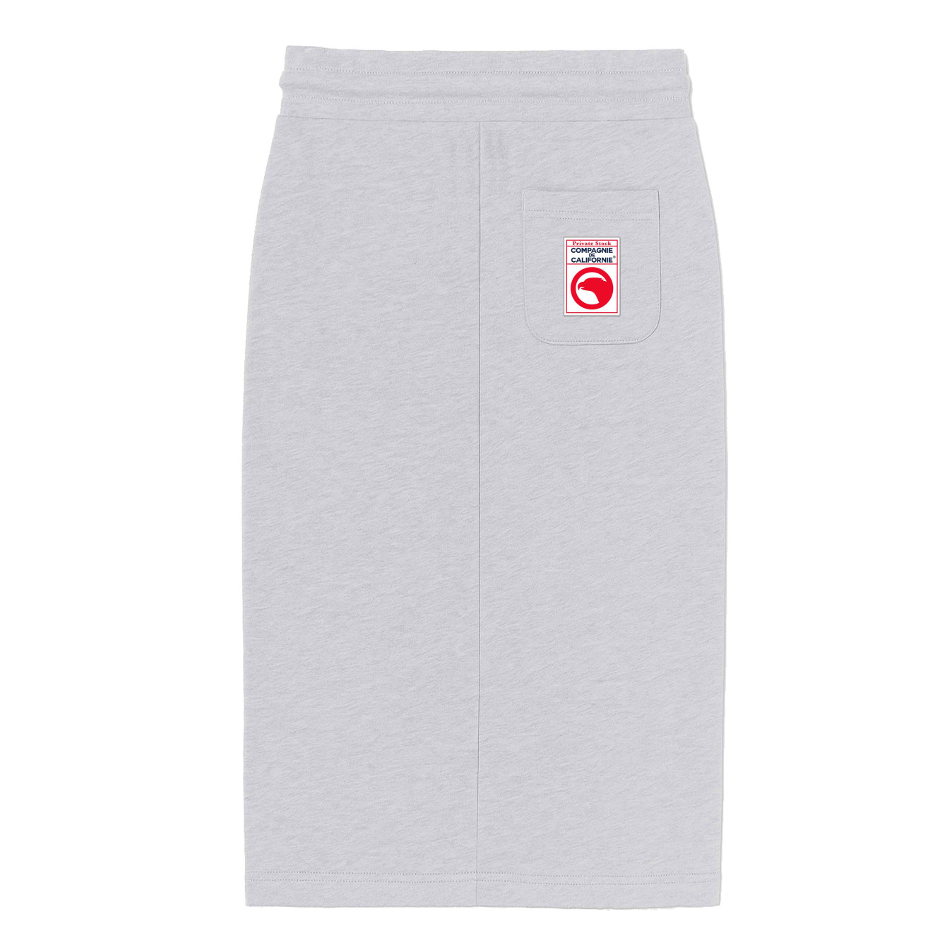 SS26 JUPE SKIRT GRIS CHINÉ