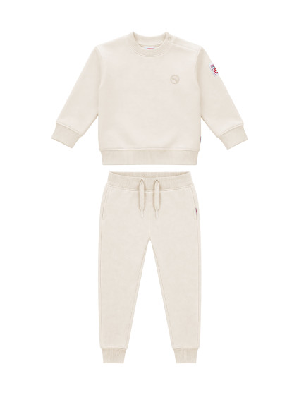Ensemble bébé col rond blanc cassé Compagnie de Californie - photo 1