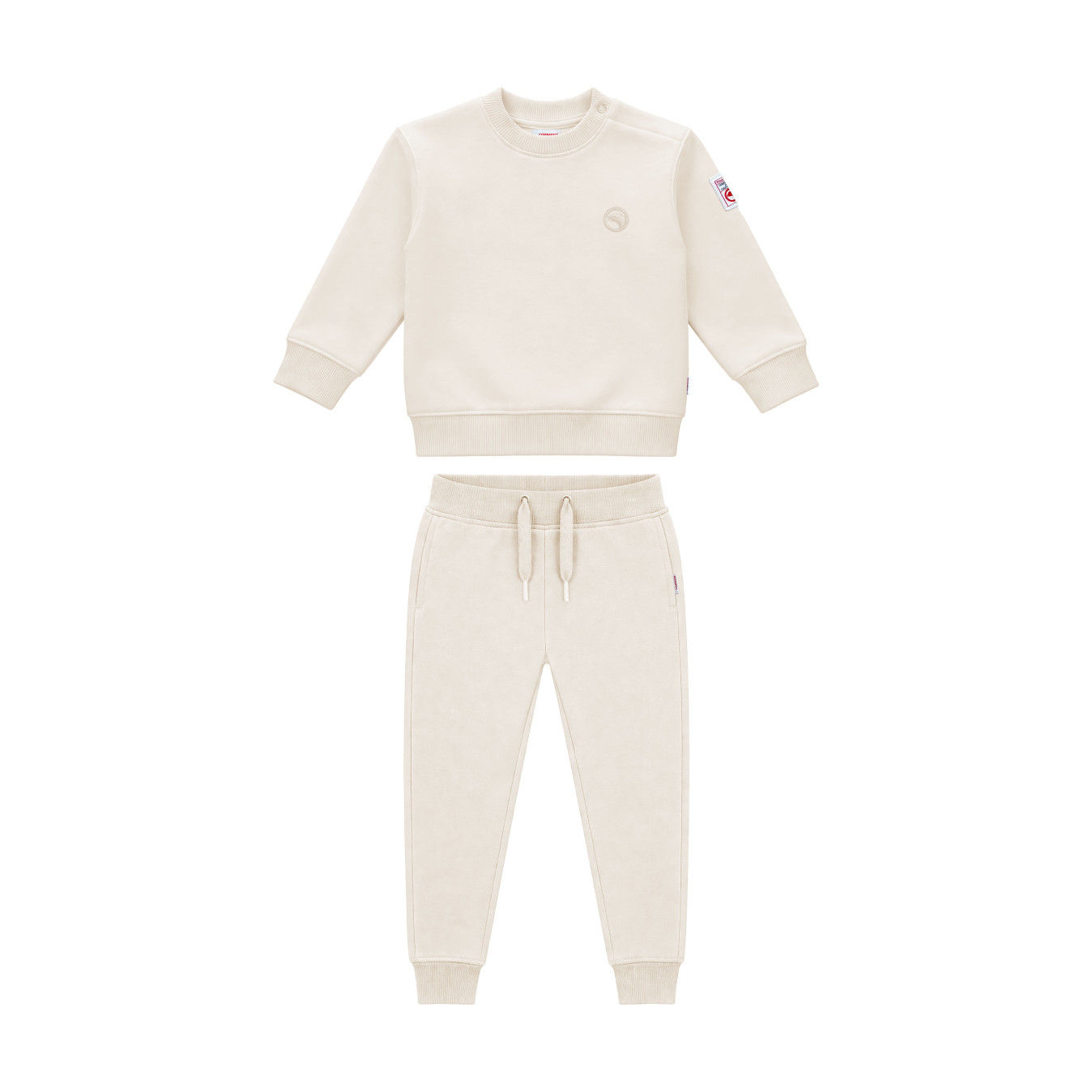 AW26 ENSEMBLE BÉBÉ COL ROND OFF WHITE