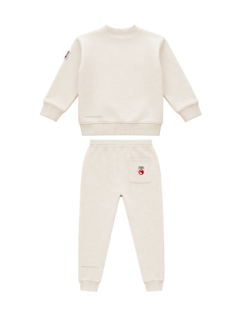 Ensemble bébé col rond blanc cassé Compagnie de Californie - photo 2