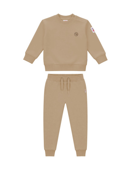 Ensemble bébé col rond beige Compagnie de Californie - photo 1