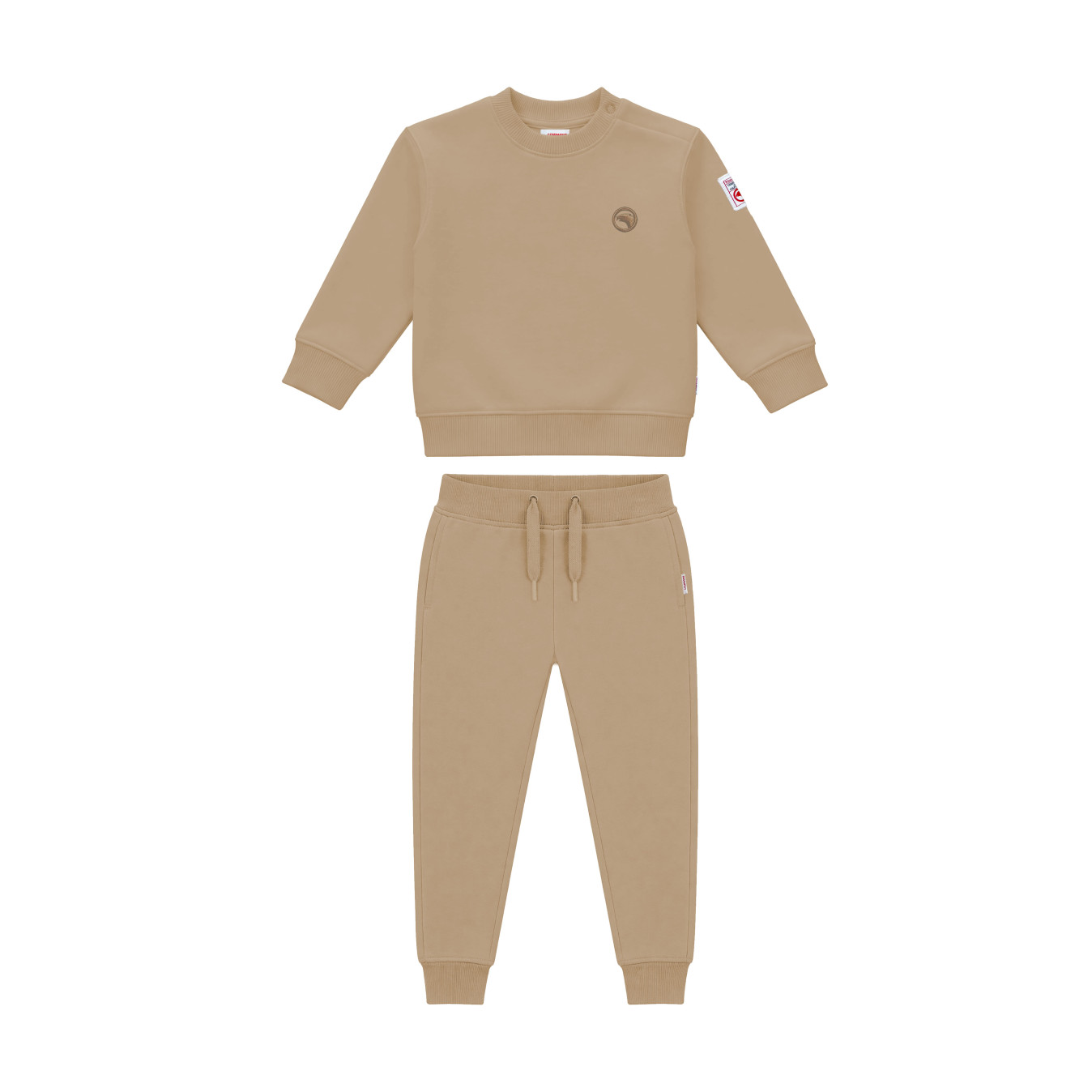 Ensemble bébé col rond beige Compagnie de Californie - photo 1