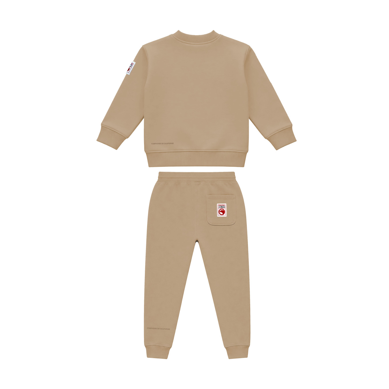 Ensemble bébé col rond beige Compagnie de Californie - photo 2