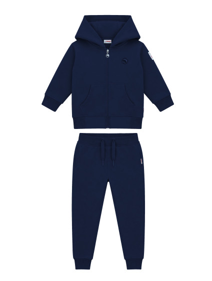 Ensemble bébé sweat zippé marine Compagnie de Californie - photo 1