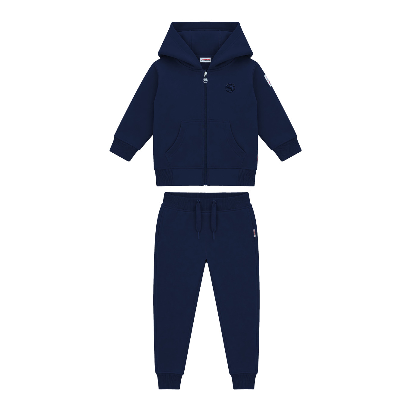 Ensemble bébé sweat zippé marine Compagnie de Californie - photo 1