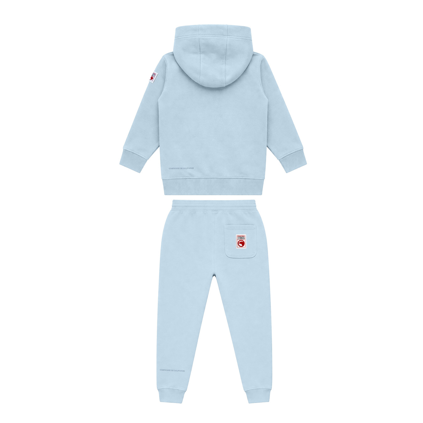 Ensemble bébé sweat zippé bleu ciel Compagnie de Californie - photo 2