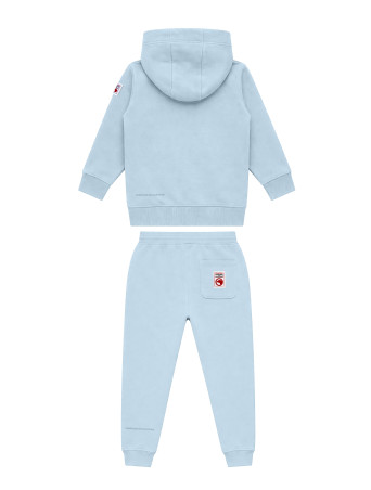 Ensemble bébé sweat zippé bleu ciel Compagnie de Californie - photo 2