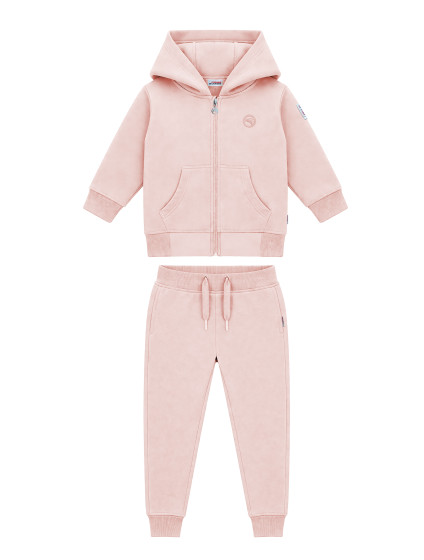 Ensemble bébé sweat zippé rose Compagnie de Californie - photo 1