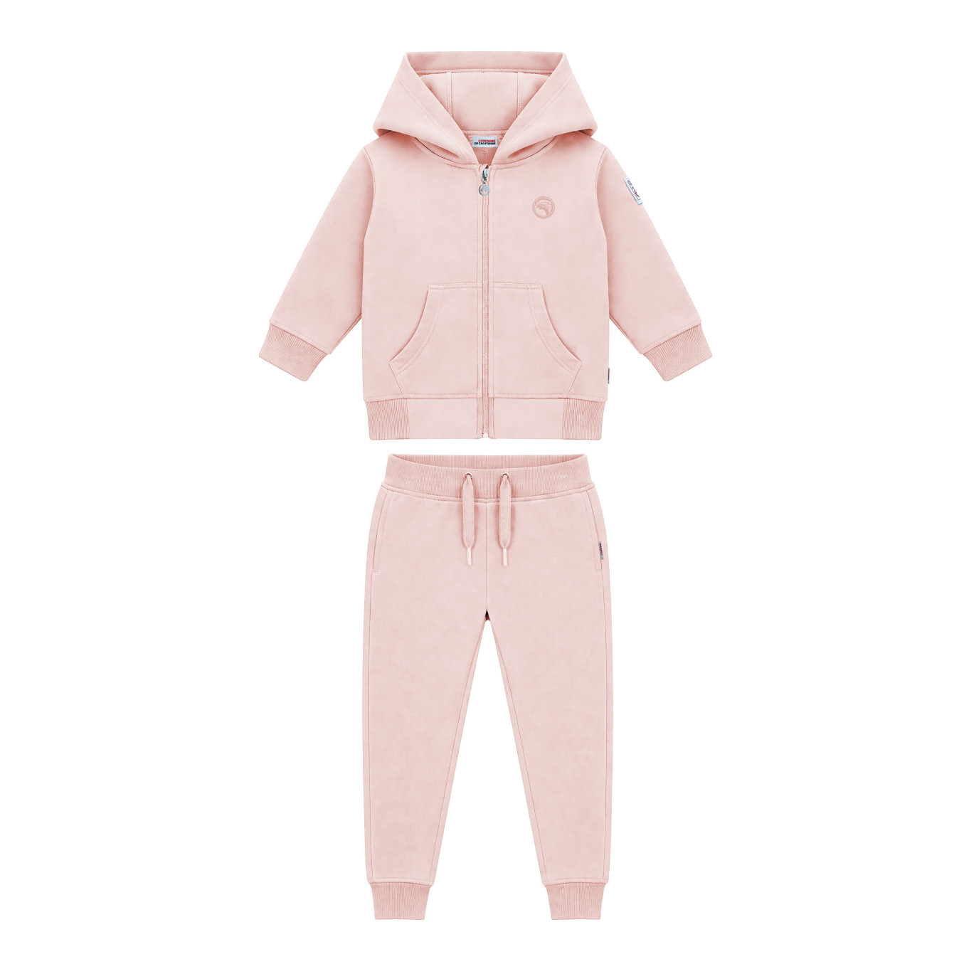 Ensemble bébé sweat zippé rose Compagnie de Californie - photo 1