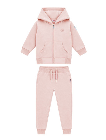 Ensemble bébé sweat zippé rose Compagnie de Californie - photo 1