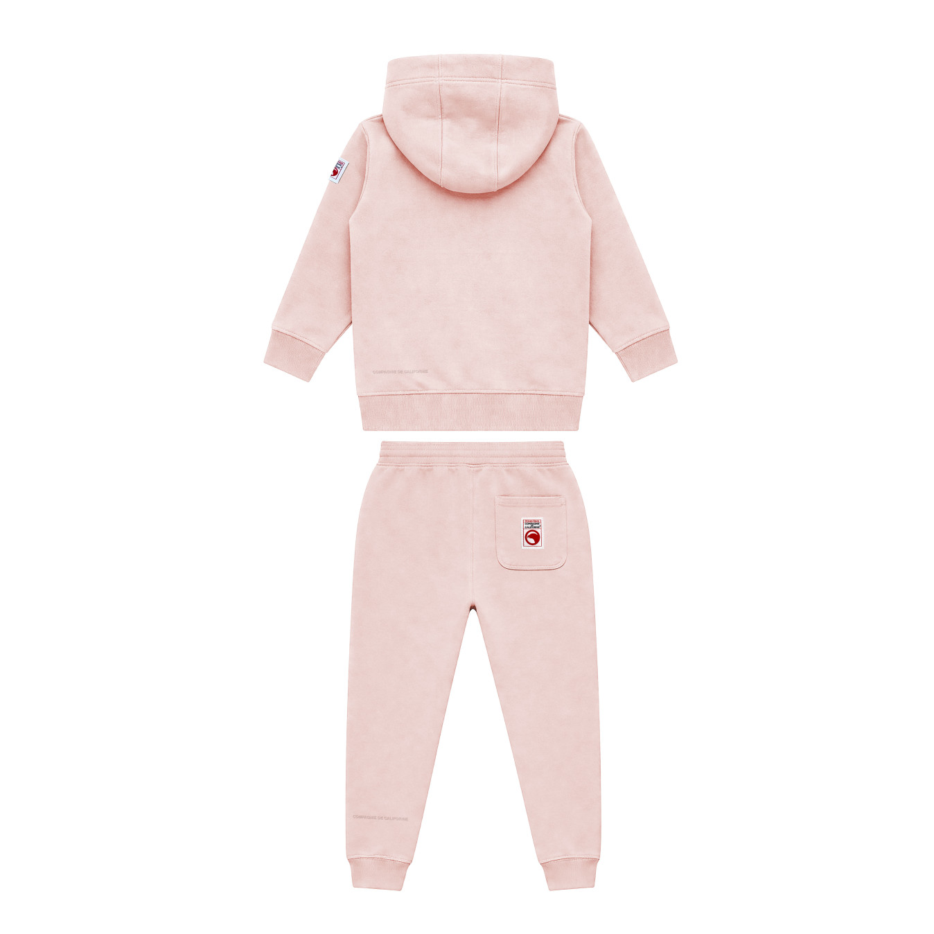 Ensemble bébé sweat zippé rose Compagnie de Californie - photo 2