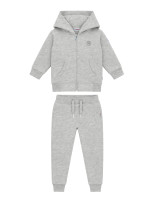 Ensemble bébé sweat zippé gris chiné Compagnie de Californie - photo 1