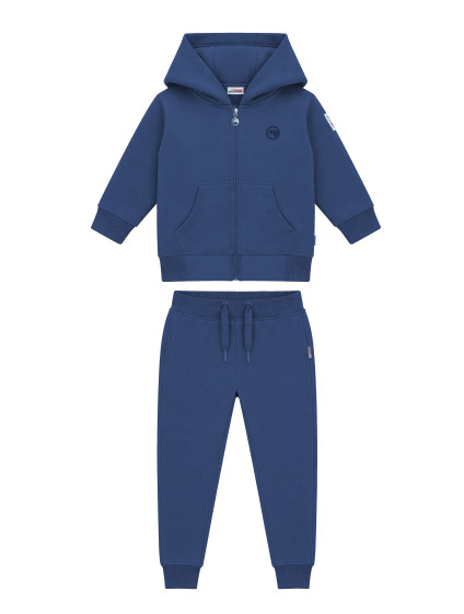 Ensemble bébé sweat zippé indigo Compagnie de Californie - photo 1