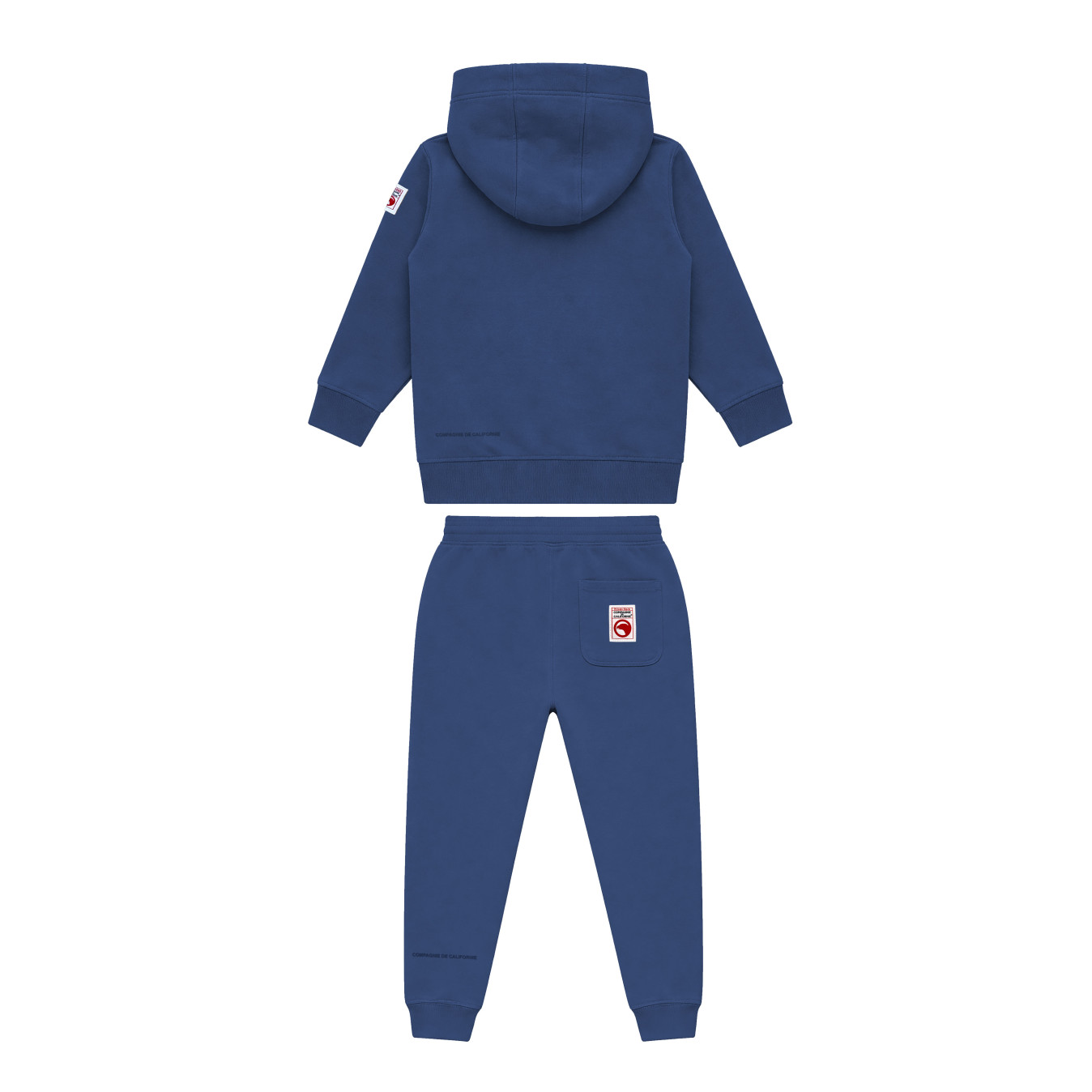 Ensemble bébé sweat zippé indigo Compagnie de Californie - photo 2
