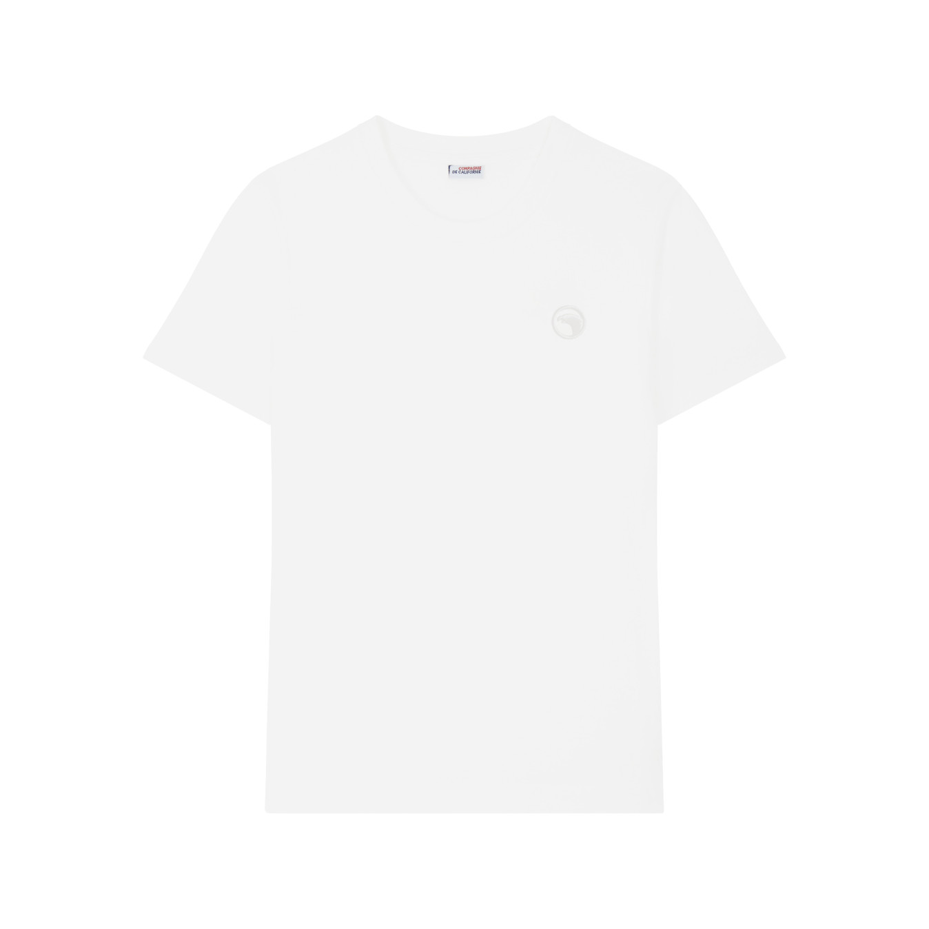 T-shirt Brodé blanc Compagnie de Californie