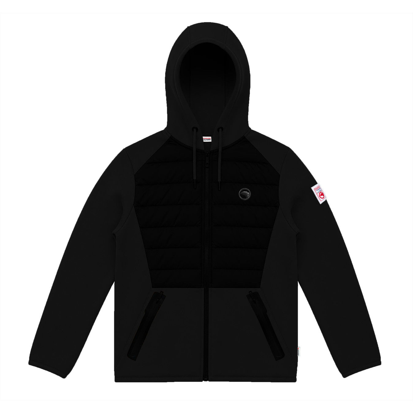 AW27 SWEAT TECH PADDING NOIR