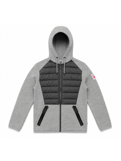 AW27 SWEAT TECH PADDING GRIS CHINÉ
