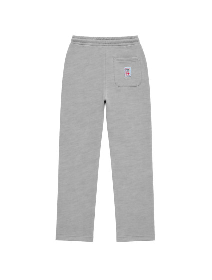 AW27 KIDS JOGGING TECH DROIT GRIS CHINÉ