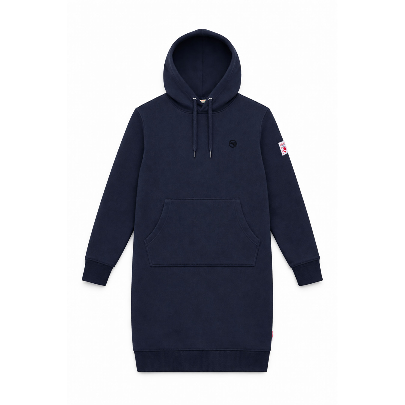 AW26 ROBE DRESS MARINE