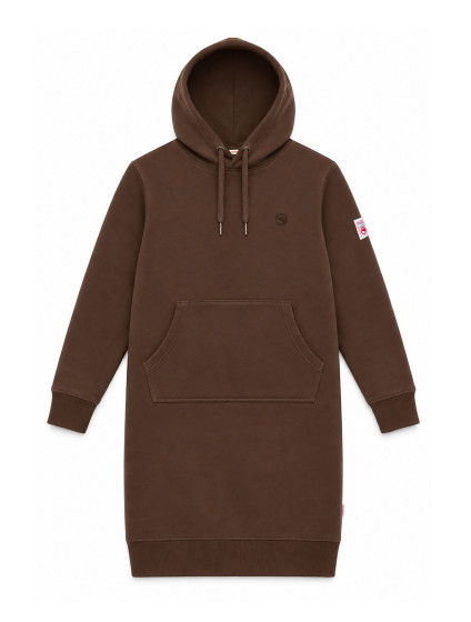 AW26 KIDS ROBE DRESS CHOCO