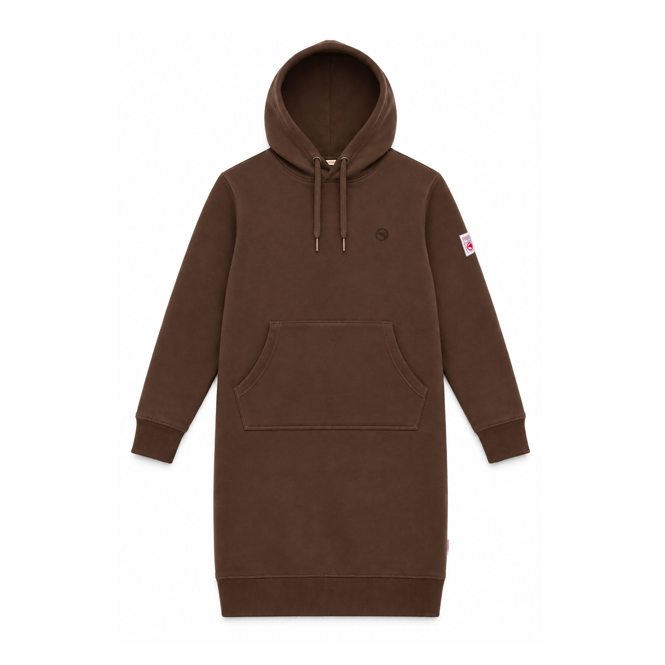 AW26 KIDS ROBE DRESS CHOCO