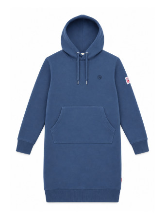 AW26 KIDS ROBE DRESS INDIGO