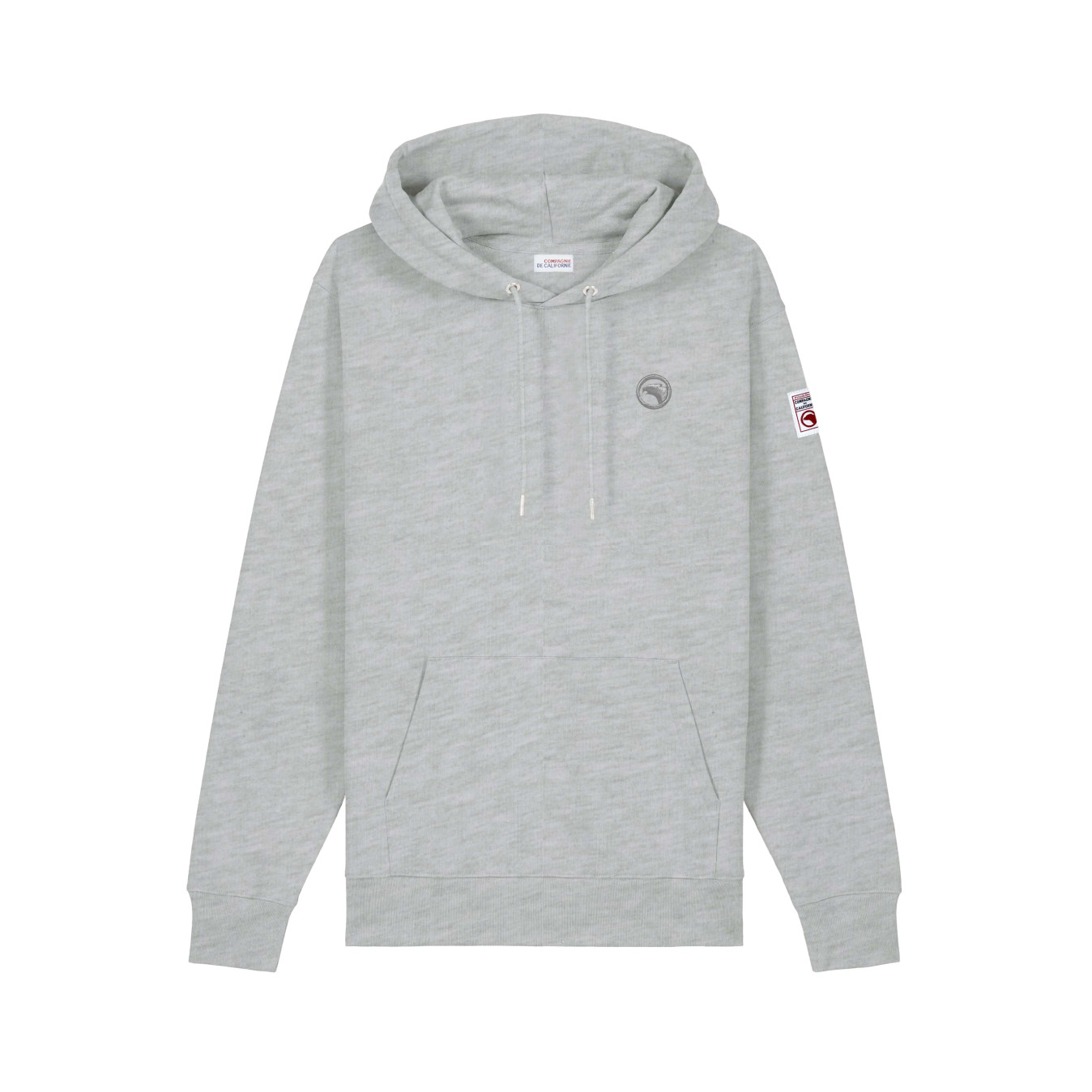 Sweat à capuche gris Compagnie de Californie
