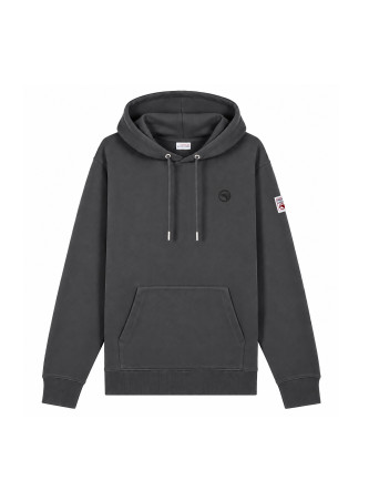 AW26 SWEAT A CAPUCHE SWNOZIP ANTHRACITE