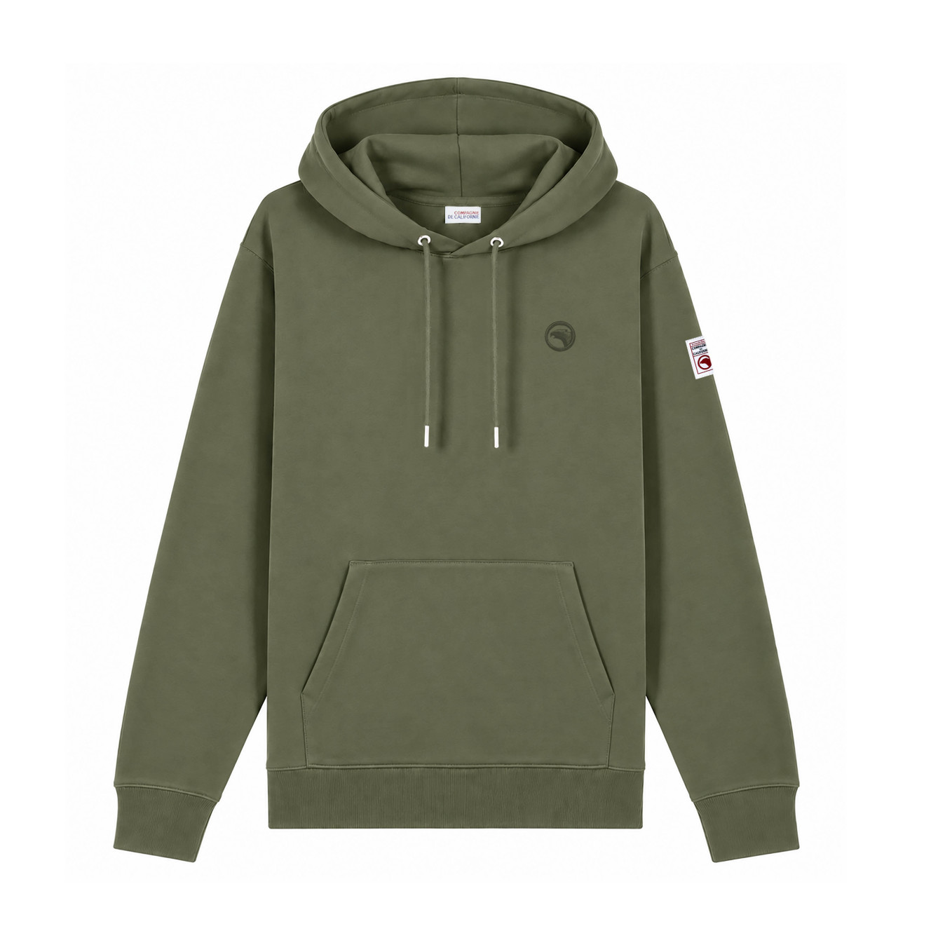 AW26 KIDS SWEAT A CAPUCHE SWNOZIP KAKI
