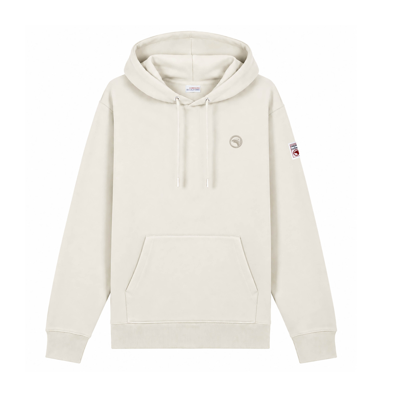 Sweat à capuche blanc cassé enfant Compagnie de Californie