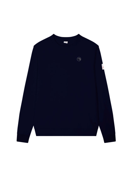 AW27 SWEAT COL ROND CREWNECK MARINE