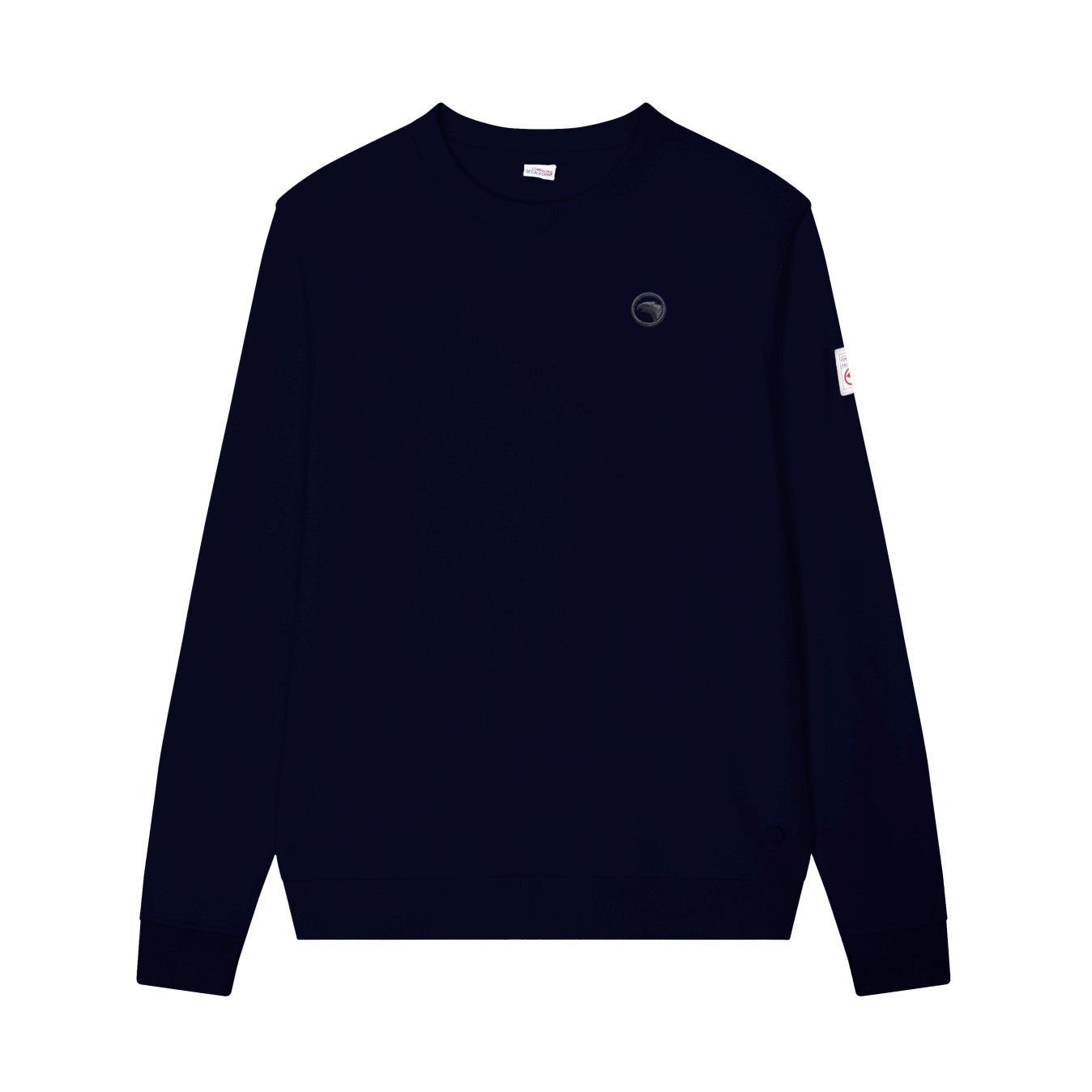 AW27 SWEAT COL ROND CREWNECK MARINE