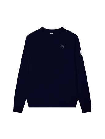 AW27 SWEAT COL ROND CREWNECK MARINE